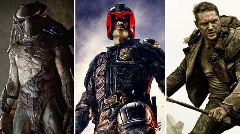 predators dredd mad max
